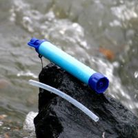 ❦ Water Purification Filter Straws Long Service Life Survival Tool Four stage Filtration Mini Smaller Pore Size Chemical Free