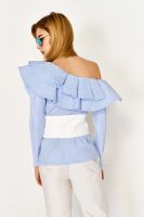 Hamburger studio Venice Open Shoulder Top (H0163)