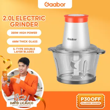 Gaabor Kitchen Food Processor Machine, Food Processor Meat Grinder