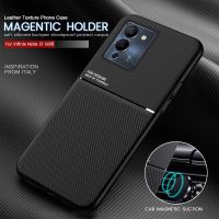 [HOT P] เคส Note12 G96หนังฝาครอบแม่เหล็กยึดโทรศัพท์รถพื้นผิวหนังสำหรับ Infinix Note 12 G96 X670 4G 6.7 "กรอบซิลิโคนนิ่ม