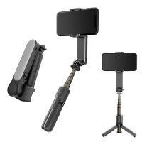 L09 Wireless Bluetooth Handheld Gimbal Selfie Stick Tripod Ultra Phone Stabilizer Tripod With Fill Light Stabilizer