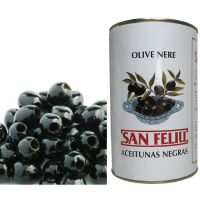 Foods? มะกอกดำดองไม่มีเมล็ดจากสเปน SAN FELIU PITTED BLACK OLIVES FROM SPAIN 2KG VENT 904Foods?