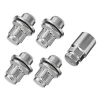 5Pcs ล้อ Lug Bolt Stud Nut รถล็อคล้อ Bolt Nuts M12 X 1.5สำหรับ Toyota อลูมิเนียมล้อ Bolts ยาง Anti-Theft สกรู