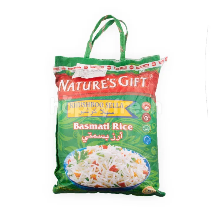 Nature's Gift Khushboo Sella Basmati Rice 5 Kg (ข้าวบาสมาติ) Lazada.co.th