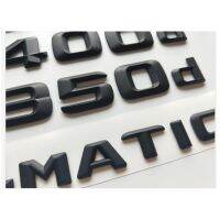 Matt Black Emblems for Mercedes Benz W176 W177 A160d A180d A200d A220d A250d W463 G200d G220d G320d G350d G400d G500d 4MATIC CDI