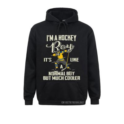 On Sale Hockey Boy Gifts Funny Dabbing Player Boys Kids BZR Long Sleeve Sweatshirts Winter Fall Hoodies For Men Clothes Print
