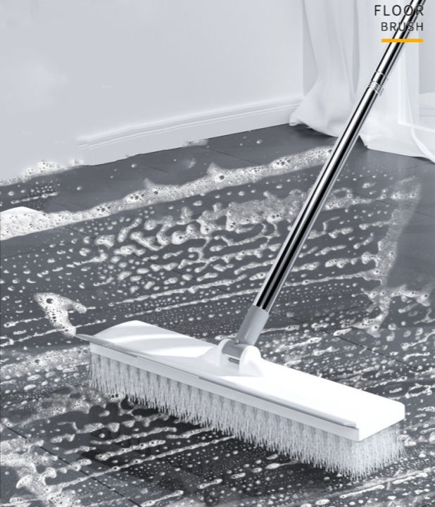 Floor Scrub Brush With Long Handle Stiff Bristle Brush Scrubber Cleaning  Brush For Bathroom - Buy Floor Scrub Brush With Long Handle Stiff Bristle  Brush Scrubber Cleaning Brush For Bathroom Product on