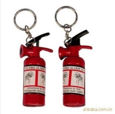 [COD] Online store night market supply - creative pendant fire extinguisher lighter