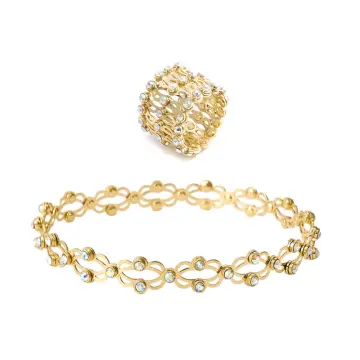 Buy Ahilya Jewels 92.5 Sterling Silver Ring cum Bracelet for Women Online  At Best Price @ Tata CLiQ