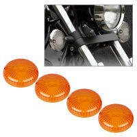 4Pcs Motorcycle Turn Signal Light Lens Cover Protection Cap For Yamaha Road Star V-Star 1100 650 Vmax 1200 1700 Virago 250 750