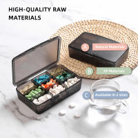 Large Travel Pill Box Portable Medicine Case First-Aid Kit Plastic Pill Case Weekly Medicine Storage Pill Organizer Box