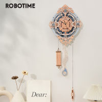 Robotime ROKR เวลาเครื่องยนต์ปฏิทิน3d ไม้ของเล่นแบบจำลองปริศนาสำหรับเด็ก LC801