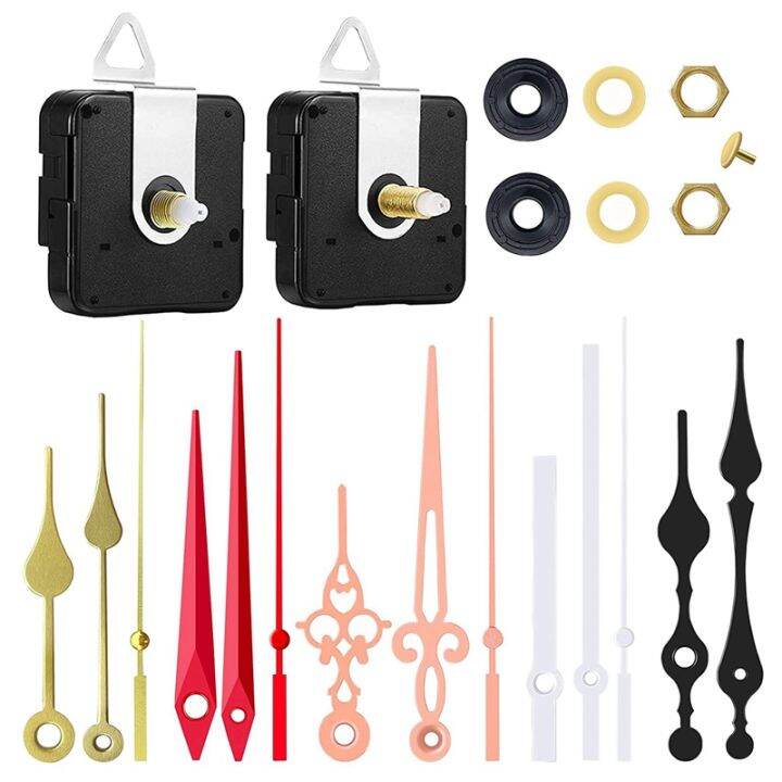 Clock Movement Mechanism Clock Hands Long Shaft Clock Movement Replacement with for DIY Clock