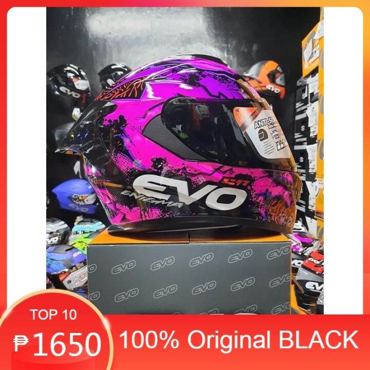 Legit EVO GT PRO ENIGMA FULL FACE HELMET Lazada PH