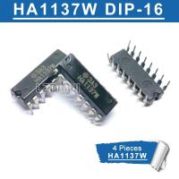 4Pcs Ha1137w Dip-16 Ha1137 1137W