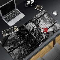 Tsurushima Ghost Mouse Pad สำหรับเกมบ้าน คอมพิวเตอร์ที่กำหนดเอง HD Mouse Pad XXL Mechanical Keyboard Pad พรมกันลื่น Office Mouse Pad