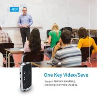 1 Set Video Voice Recorder MC01 Digital Voice Recorder USB2.0 3.7V/420MAh 2-In-1 Portable DVR Video Recording Vlog Camera (480P)