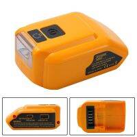 ตัวแปลงแบตเตอรี่ไฟ LED USB สูงสุด + ประเภท C เปลี่ยน DCB090อะแดปเตอร์140lm LED