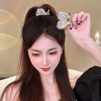 【YF】✑  Rhinestone Hair Pin Claws Ponytail Grab Fixed Hairpin Accessories for 헤어핀 성인