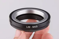 M4 L39/3วงแหวนอะแดปเตอร์เลนส์สำหรับเลนส์ L39 Leica เพื่อ M4/3ชิ้นส่วนรถยนต์กล้องสำหรับ E M10 E M5 E M1 E P5 E Pl5 Gf5 Gf6 Gx7 Gx1