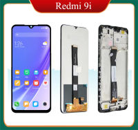 หน้าจอแสดงผลขนาด6.53นิ้วสำหรับ Xiaomi Redmi 9AT หน้าจอสัมผัสจอแสดงผลแอลซีดีดิจิทัล M2006C3LVG พร้อมกรอบสำหรับเปลี่ยน M2006C3LII 9i Redmi