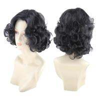 COS anime character of power game Jon snow cosplay short curly black harajuku colored wigs