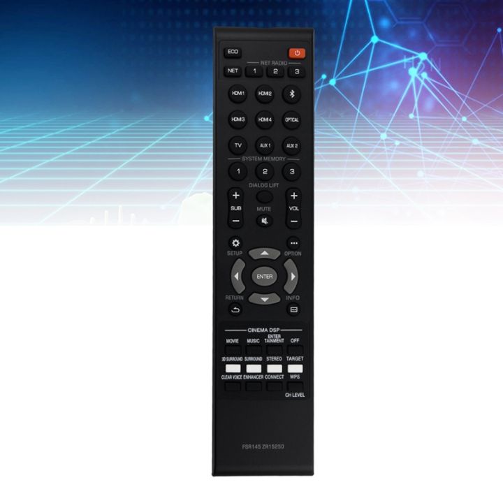 replace-fsr145-zr15250-remote-control-for-yamaha-musiccast-sound-bar-remote-control-fsr145-ysp-5600-ysp-5600bl