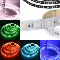 【❖New Hot❖】 xiaopingyyou123 5M Rgbw/Rgbww 4สีใน1 Dc12v 60 Les/m ชิป Led 300Leds กันน้ำ Ip30/65/Ip67แถบไฟ Led Smd ยืดหยุ่น5050