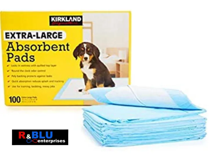 Kirkland Signature Absorbent Pet Pad Extra Large 100 pcs Lazada PH
