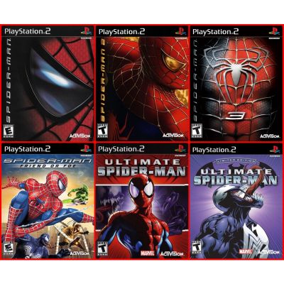 Spider-Man สไปเดอร์แมน ทุกภาค PS2 Spider Man Playstation 2