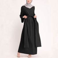 ✹▦◈ Abaya robe Muslim Plus size 5XL dresses for Women ABAYAS Jubah Plain dress Muslimah Abaya