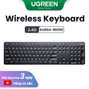 Mua 1 vẫn Freeship UGREEN KU004 Keyboard Mouse Wireless 2.4G English