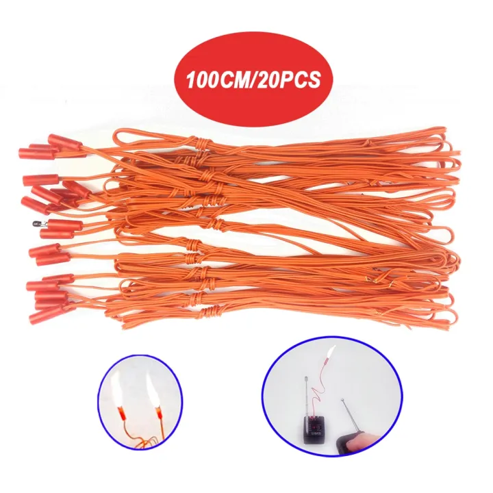 20pcs/lot 1M Length Electric Ematch Ignitor Pyrotechnic Show Firing