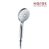 Karat Faucet ฝักบัวสายอ่อนปรับน้ำ 3 ระดับ ขนาด Ø 10 ซม. พร้อมสายสแตนเลส 304