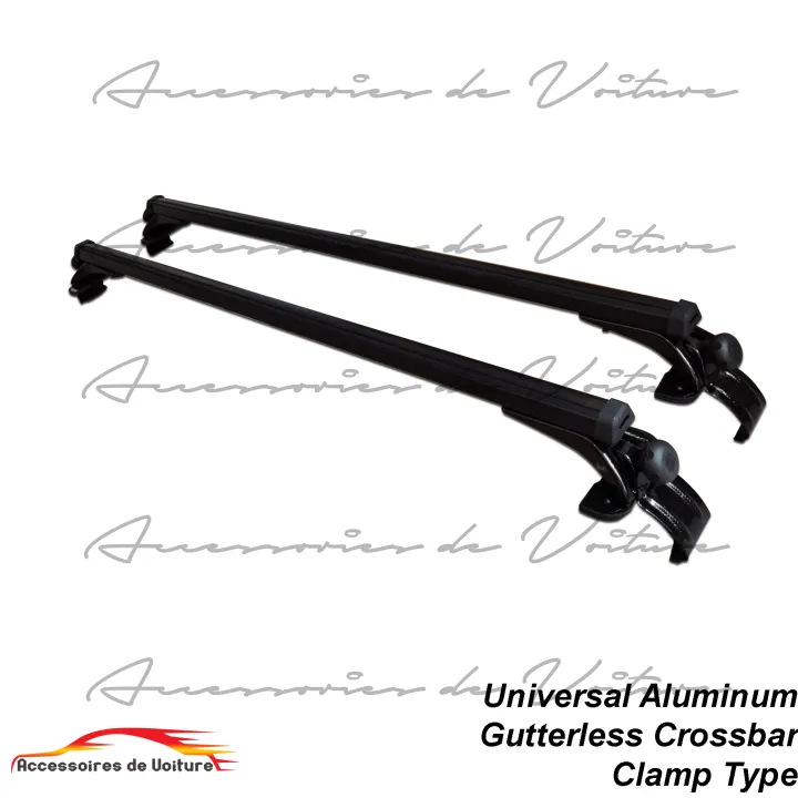 Universal Aluminum Gutterless Crossbar for all types of Hatchback