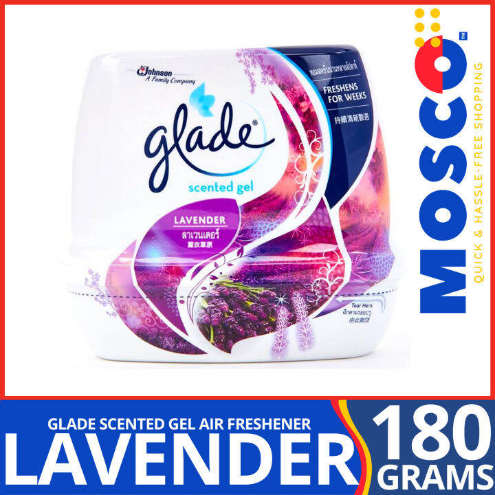 Glade Scented Gel Lavender 180g Lazada Ph