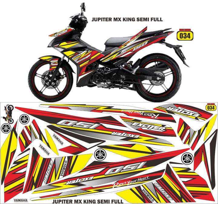 Stiker Striping Jupiter MX KING | Lazada Indonesia