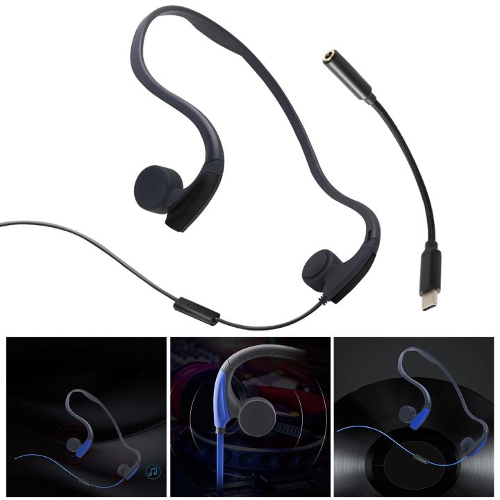 zzooi-bone-conduction-earphone-manufacturer-wholesale-type-c-power-amplifier-adapter-cable-private-model-headphone-for-running-sports