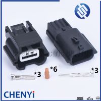 ♂☍ 2 Set 3 Pin Automotive waterproof connector 7283-8852-30 7282-8852-30 For Nissan Late Cam Crank AC Sensor Socket Connector