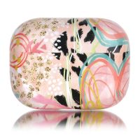 ✜ For Airpods Pro Case Bluetooth Earphone Cover Leopard Print Pc Water Sticker Marble Earphone Hard Case Protective Cover