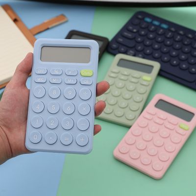 Mini Calculator Pocket Student School Office Supplies 8-bit Portable Mathematics Learning Aid Electronic Caculator Cute Calculators