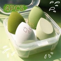 4Pc Beauty Egg Makeup Blender Cosmetic Puff Makeup Sponge Cushion Foundation Powder Sponge Beauty Tool Women Make Up Accessories