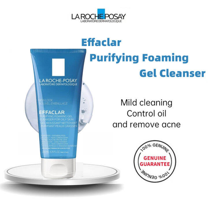 La Roche Posay Purifying Foaming Cleanser Gel Acne Remover Oil Control