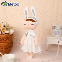 2023 New Princess Metoo Original Angela Summer Christmas Angel Fairy Gifts Plush Rabbit Doll For Baby Girl Kids