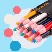 ดินสอสี เขียนผ้า มี 6 สี ขาว ดำ เเดง เหลือง เขียว น้ำเงิน ยี่ห้อ : STANDARD (ราคาต่อแท่ง)