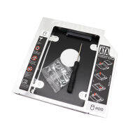 อลูมิเนียม2nd ที่สอง HDD แคดดี้9.5มม. 12.7มม. SATA 3.0สำหรับ2.5 SSD DVD CD-ROM Enclosure Adapter Hard Disk Drive