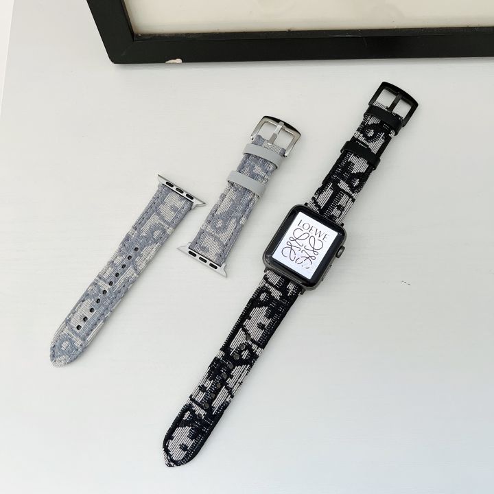 hot-sale-suitable-for-applewatch7-strap-iwatch7-generation-6-5-4-3se-printed-leather-tide