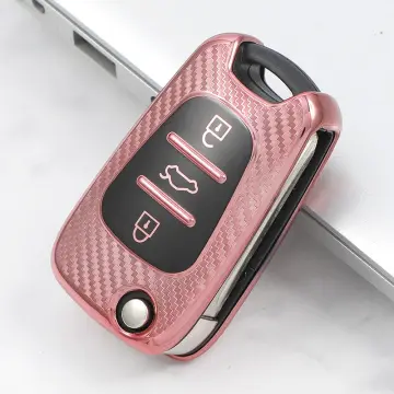 3 Button Flip Key Fob Case Shell Cover For Hyundai I20 I30 X35 IX20  Veloster 