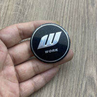 [COD]45MM สติกเกอร์ตรงกลางฝาครอบล้อ WORK โอ DI ADVAN อลูมิเนียมฝาครอบสูง versus โลโก้รูปแบบ