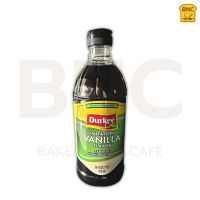 กลิ่นผสมอาหาร กลิ่นวานิลลา เดอร์กี้ 473 มล. Vanilla Extract Durkee 473 ml.